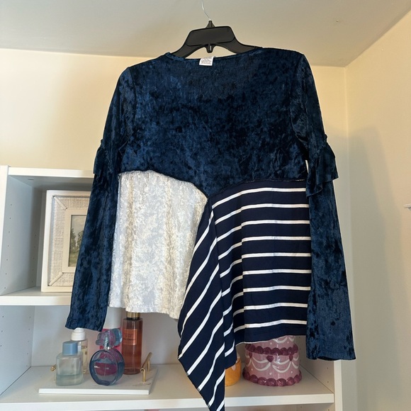 Girls custom patchwork top - Picture 3 of 3